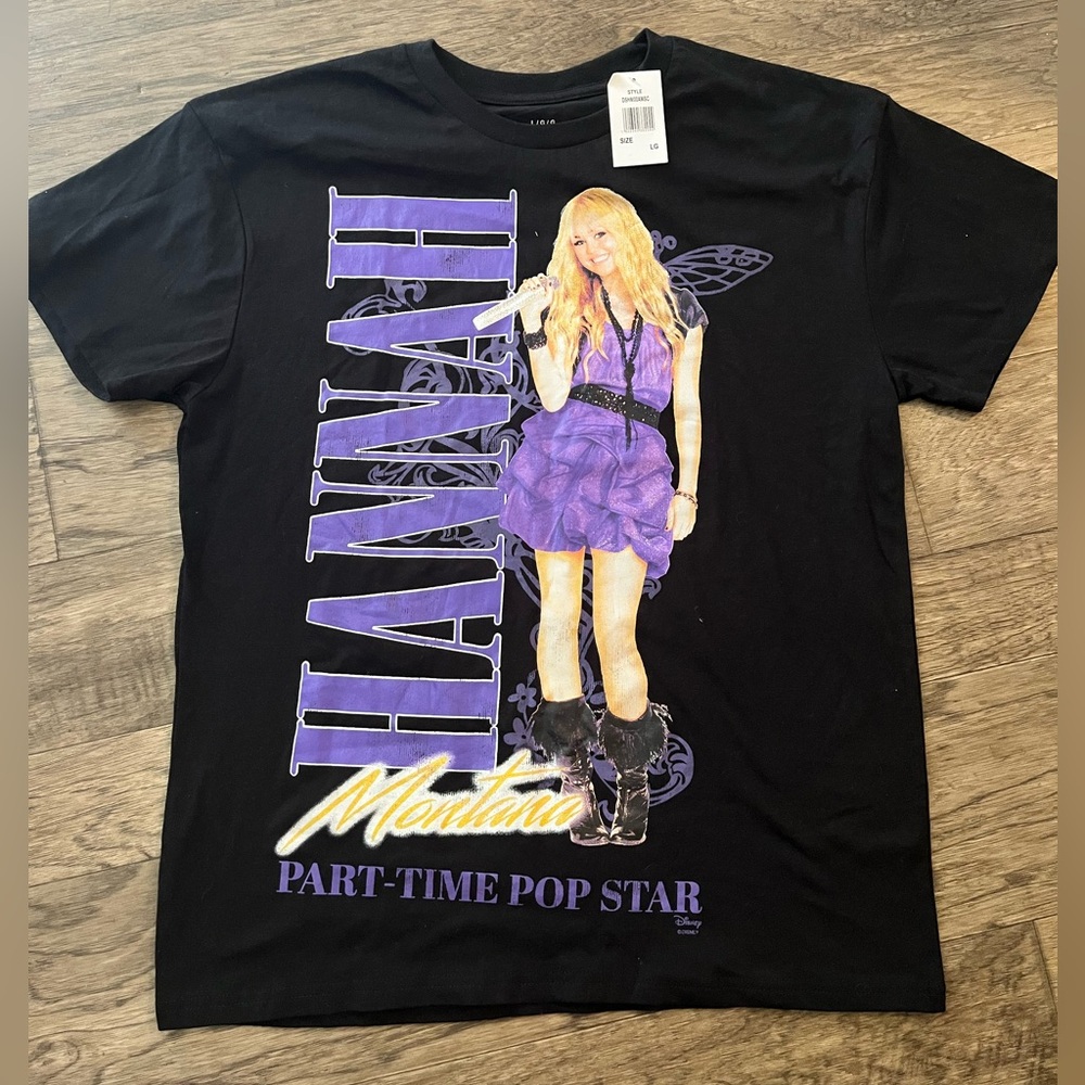 Vintage NWT Hannah Montana Tee Shirt